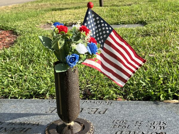 gravesite flowers